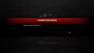 Dead By Daylight: Не удалось подключиться к серверу RTM (сервер RTM недоступен). Решение проблемы.