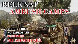 DAYS GONE - Belknap Ambush Camps Stealth Kills | PS4 | PS5