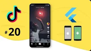Flutter Dashboard Design Tutorial | GetX iOS & Android Video Hosting Application like TikTok Clone