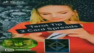 TAROT TIP QUICKY -TAROT SPREADS FOR BEGINNERS- Two Card Spreads #shorts #tarotmeanings #tarotspreads