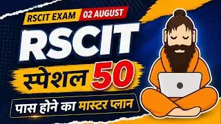 RSCIT exam important questions 2026 Rscit exam Most important Questions 2026 Rscit Paper 02 Aug 2026