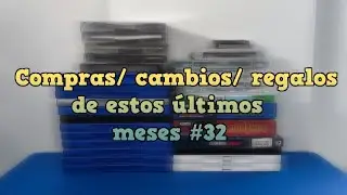 🛒 Compras 🔁 cambios 🎁 regalos de estos &uacute;ltimos meses #32 ( COMPRA DE VIDEOJUEGOS )