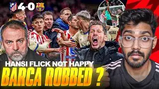 What went wrong for Barcelona vs Atletico Madrid 4-0 Review | ROBBED !