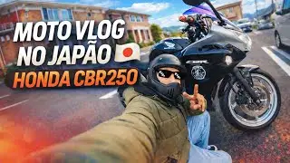 Honda CBR250 no JAP&Atilde;O 🇯🇵 | moto vlog 