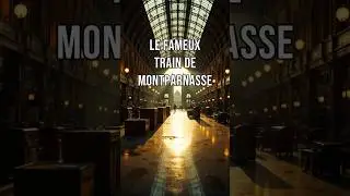 THE FAMOUS MONTPARNASSE TRAIN #1895 #train #locomotive