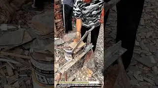 Stone Cutting Worktool for Precise Tile Shaping and Construction