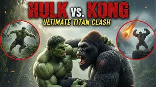 HULK vs. KONG: Ultimate Titan Clash | Cinematic 4K Battle