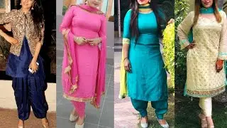 25 Beautiful Suit Designs For Plus Size Women || Punjabi Suit Ideas || by Look Stylish