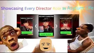 Showcasing every Director Role as level 25 | Asylum Life Roblox