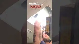 Quick Coleman AC Installation #diy #automobile #rv #work #money #like #subscribe #share #electrical