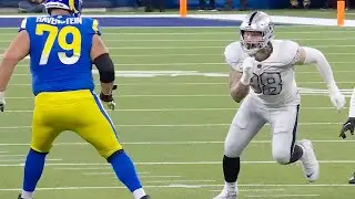 AWESOME PASS RUSHING, D-LINE 1-on-1s, TFL & SACKS FROM WEEK 14!