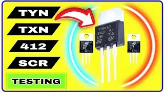 HOW TO CHECK SCR TYN 412 WITH MULTIMETER IN HINDI 🆕 || TYN 412 and TXN 412 SCR CHECKING TESTING ✔️