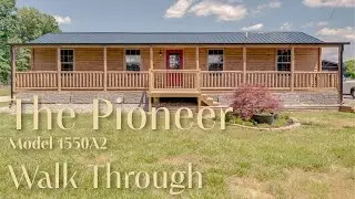 The Pioneer 1550A2 Walkthrough | Trailhead Cabins | Modular Models | Tiny Homes