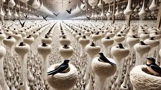 Billions of Swiftlets Farmed for Bird&rsquo;s Nests &ndash; Inside the Massive Edible Nest Processing Industry