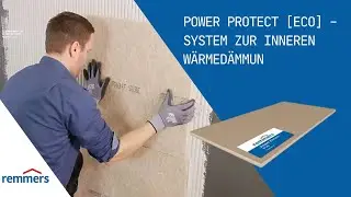 Power Protect [eco] Montage: Schritt-für-Schritt Innenwärmedämmung