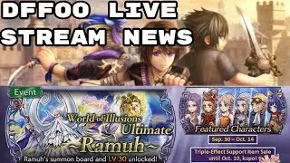 News about the DFFOO Stream - Dissidia Final Fantasy: Opera Omnia