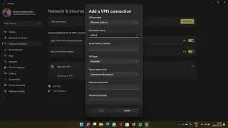 Windows 11 වල VPN සම්බන්ධතාවක් සකසන්නේ මෙහෙමයි