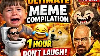 ULTIMATE MEME COMPILATION 😂 | 1 HOUR NON-STOP (DON&rsquo;T LAUGH!)