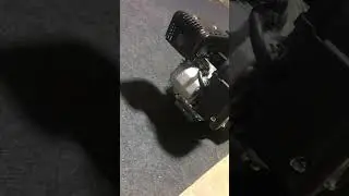 PUTTING A GAS ENGINE ON A POWER WHEELS! #build #engine #gas #powerwheels