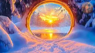 Warm Winter Light 2026 ❄️ | Soft Piano & Snowy Forest for Relaxation and Calm