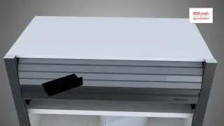 Sleek Rolling Shutter Installation
