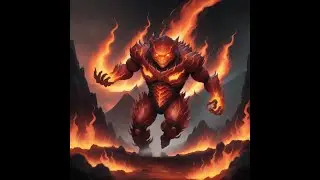 What A.I thinks of FIRE ELEMENTALS