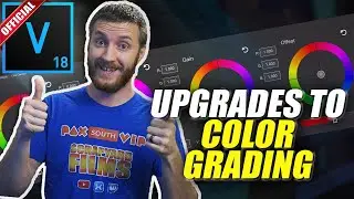 НОВЫЕ улучшения панели цветокоррекции в VEGAS Pro 18 👨&zwj;🏫 Урок VEGAS №112