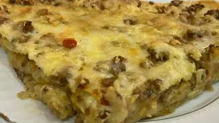 Hazır lavaşdan ətlı yemək/Easy and delicious meat food from lavash/ Вкусная мясная eda из лаваша