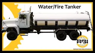 Water Tanker - 4000 Gallon - Fiberglass Tank - Fire Tender - River Bend Industries