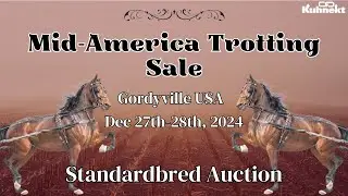 Standardbred Auction Day 2 - 2024 Mid-America Trotting Sale