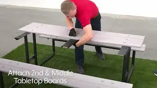 How To Assemble Composite Picnic Tables
