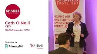 Cath O'Neill, CEO - SkinBioTherapeutics (SBTX)