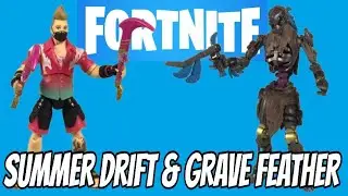 Summer Drift & Grave Feather Review - Fortnite 4 Inch