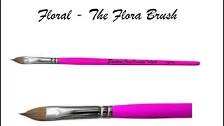 PREMIER Face Paint / Creative Makeup Brush - Floral