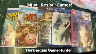 Must...Resist...Games! - The Bargain Game Hunter