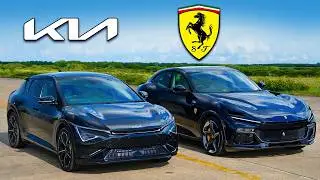 Czy pokonam Ferrari jadąc... Kią?