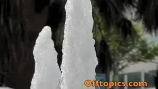 Casio EX-FH20 High Speed Camera Water Fountain Test Video
