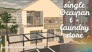 Single Occupant + laundry store + sakura school simulator [sss] by flowers chapuchino