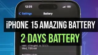 IPHONE 15 AMAZING BATTERY SOT 8 HOURS REAL LIFE TEST