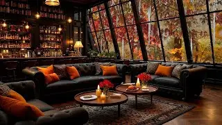 Relaxing Autumn Jazz 🍁 Cozy Caf&eacute; Music for Focus & Productivity