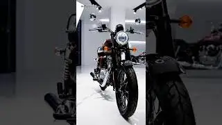 🔥😱Jawa Classic 350 &ndash; Elegant Retro Motorcycle in Luxury White Showroom | 8K Ultra HD