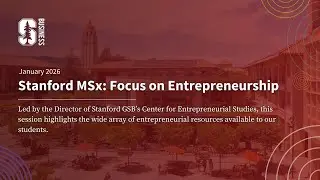 MSx Entrepreneurship Webinar