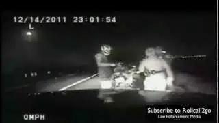 Wild Police Video: Police chase motorcycle clocked at 110 mph in Florida...