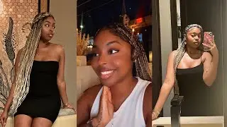 BLONDE BOHO KNOTLESS BRAIDS W/ HUMAN HAIR EXTENSIONS