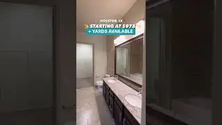 Houston Apartment Tour - Townhomes Starting at $978 + Yards available