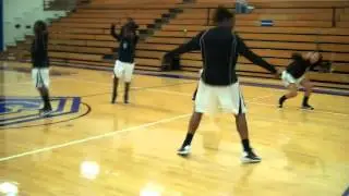 OLLU Saints Women's Basketball doing the Harlem Shake