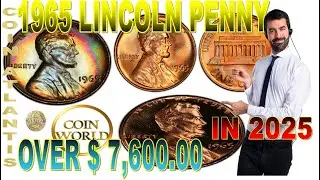1965 lincoln Penny Value. OVER $7,600.00