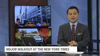 New York Times journalists on 24-hour strike