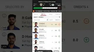 DREAM 11 🔥💯|| FANTASY || CSK VS LSG || IPL 2023