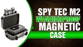 Spy Tec M2 Waterproof Weatherproof Magnetic Case for STI GL300 Real-Time GPS Trackers